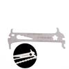 1Pcs Road Bike Bolt Measurement Wear Gauge Tool Portable 6-In-1 Bicycle Chain Gauge New Design Multitool