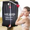 Outdoor Camping Folding Water Storage Bag With Showerhead 20L Beach Swimming Solar Heated Bathing Water Bag Enduring