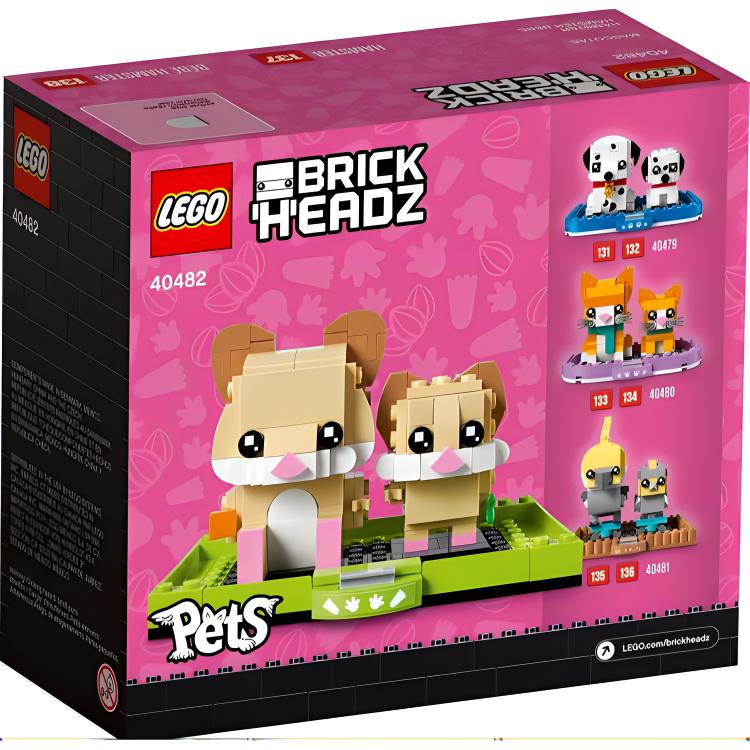 LEGO BrickHeadz, Hamsters Plastic Building Blocks 0 300pcs 40482