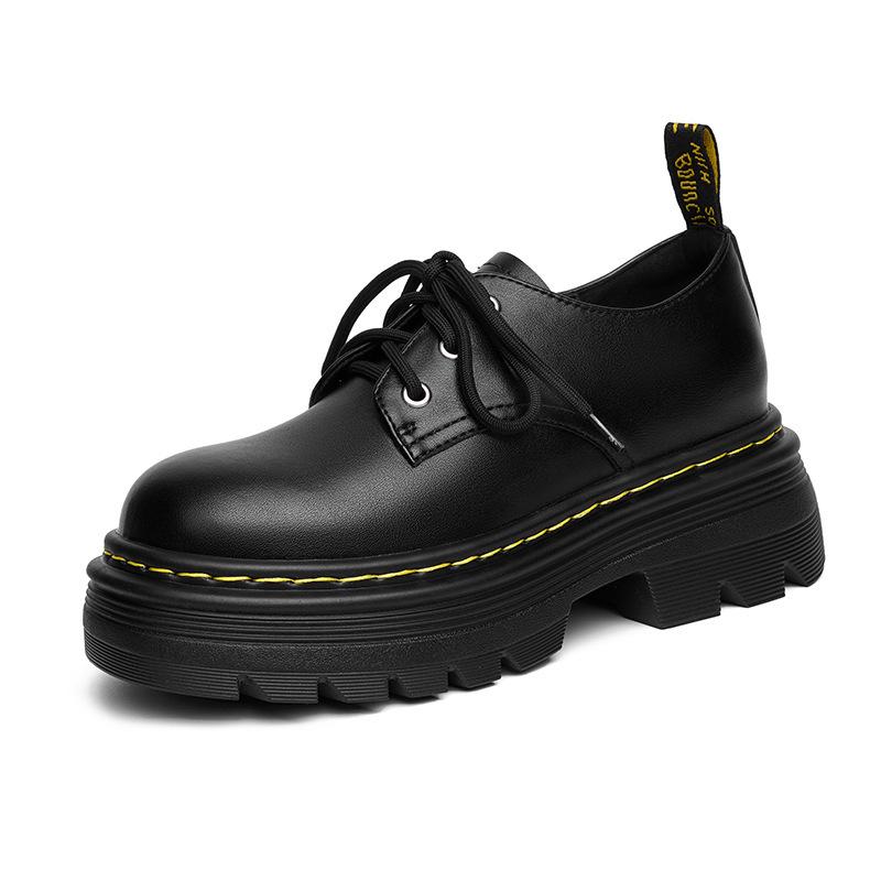 Dámské univerzální mokasíny s kulatou špičkou - Skrytý podpatek, Robustní podrážka, Jarní móda 2025