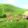 Moss Deer Resin Micro Landscape Ornament Diy Christmas Craft Material