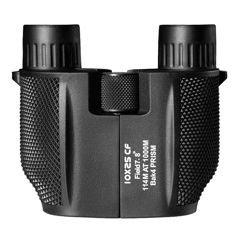 Little Paul 10x25 Binoculars: Low-Light Night Vision, Portable, for Climbing & Camping, High Magnification & Definition, Custom Logo Option Available