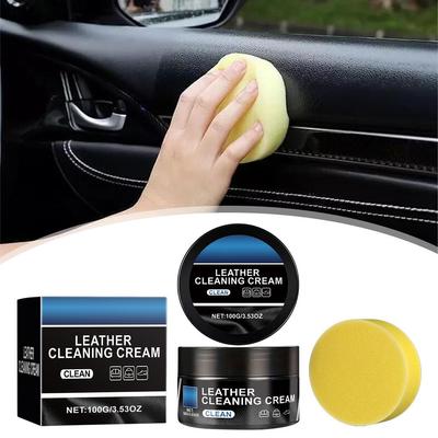 Old Car Leather Maintenance Cream Car Seat Interior Products Maintenance Cream Care Cleaning Auto Leather Interior Car Repa B9D1