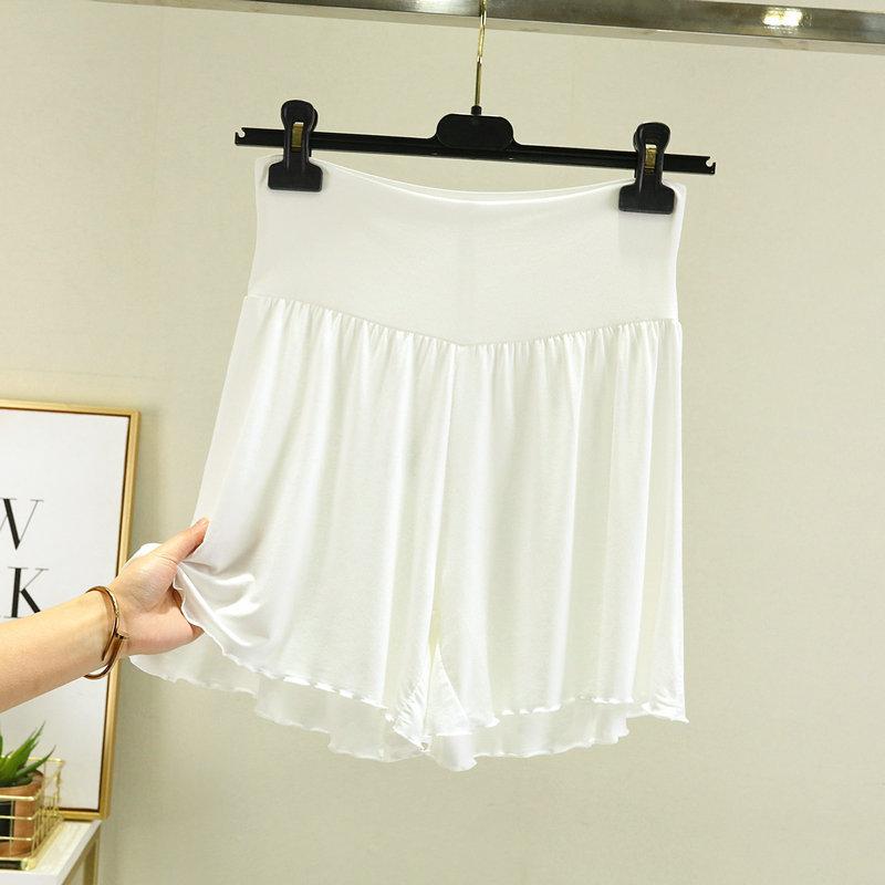 Модал летние шорты пижамы женские однотонные повседневные пижамы брюки короткие домашние широкие брюки XL