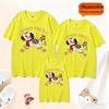 2026 Year of the Horse Red T-Shirt: Pure Cotton Festive Family Matching Outfits for New Year Celebration- Short Sleeve Parent-Child Wear