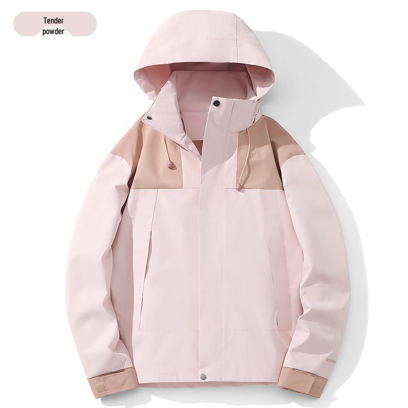 Unisex Off-Season Windproof & Waterproof Sport Jacket - Lightweight, Loose Fit, Perfect for Outdoor Activities & Mountaineering.