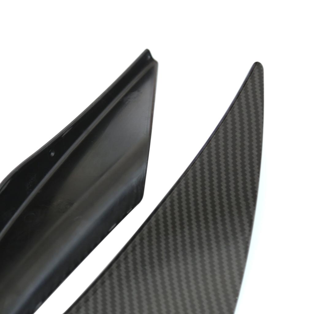 Universal Car Front Bumper Spoiler Lip Splitter Fin Splitters Body Spoiler Canards Refit Kit Decors