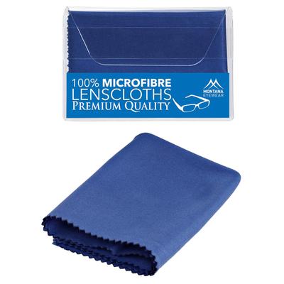 Chiffon à Lunettes Microfibre Premium 220g - Noir 18x15