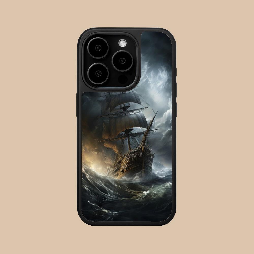 Pirate Corsair Mobile Phone Case for iPhone 17 16 15 14 13 12 11 Air Pro Max Plus Matte Surface Colorful Cover Cellphones Pretty