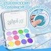 VBACALA Makeup Toy Set for No Princess Pretend Includes and Christmas Blue Girls, Coloring, Play, Cape, Wand, Crown, Accessories, Gift,