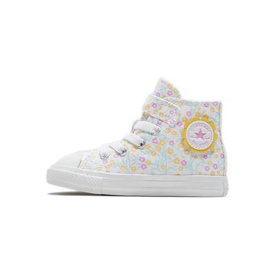 Baby Converse All Star 1V Höga Sneakers för Småbarn Vita