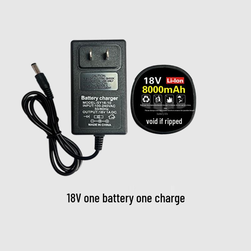 18V Brushless Electric Drill & 16.8V Rechargeable Screwdriver with Large Capacity Lithium Battery
