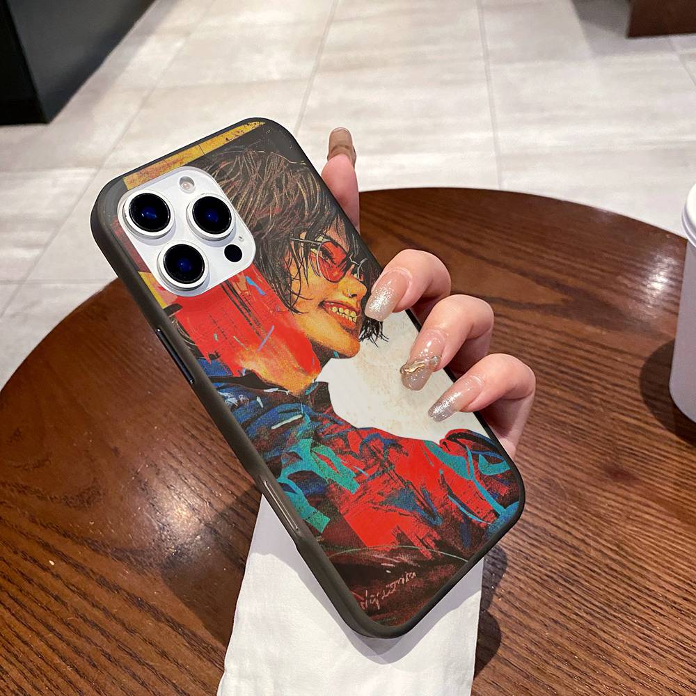 Singer Yonezu Kenshi Phone Case For IPhone 11 12 13 14 15 16 17 Pro Max PLUS Pro Wave Corrugated Silicone Case