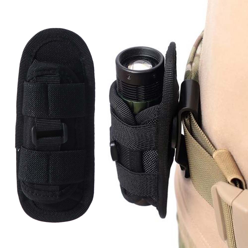 Portable Flashlight Bag Durable Torch Case Tool Pouch Flashlight Holder Pouch Survival Kits