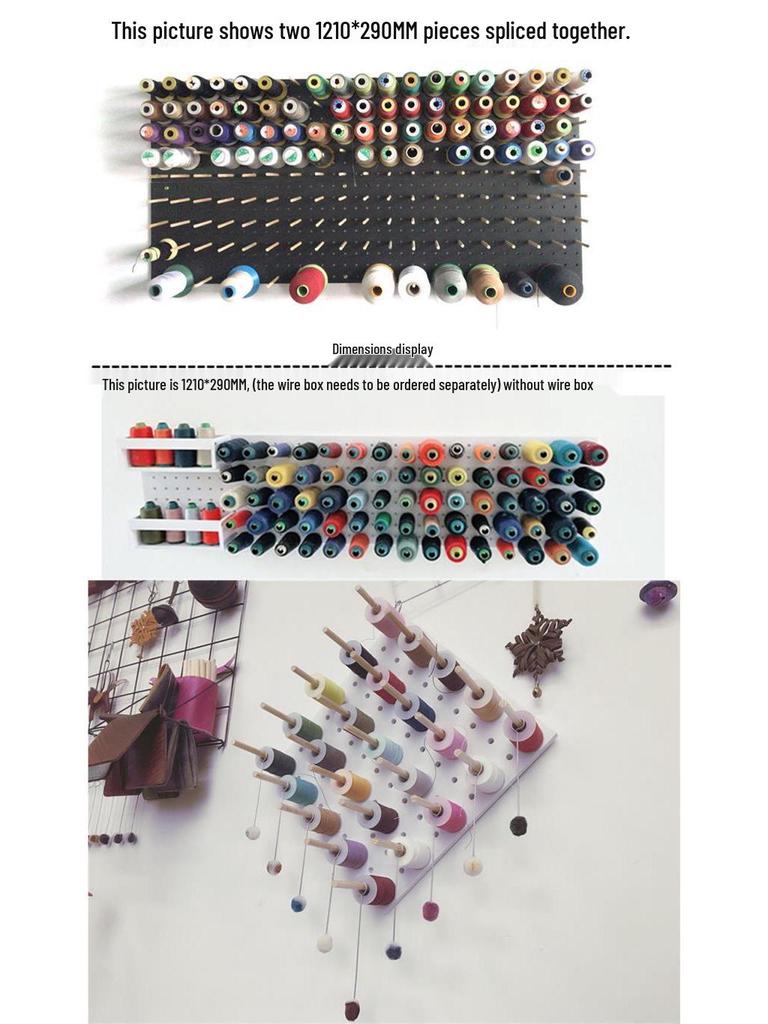 Sewing Cone Thread Rack - Home Use Spool Holder & Organizer