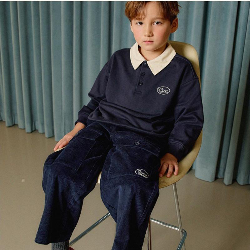  Olivan  Corduroy Wide Pants  2color 