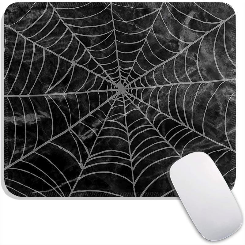 Spider Webs Standard Mouse Pad Small HD Mousemat Gaming Accessories Gamer MousePads Edge Stitched PC Non-Slip Travel Mousemat