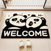 Cartoon Diatom Mud Bath Absorbent Mat Household Toilet Non-Slip And Dirty Mat Wash Basin Foot Mat Bathroom