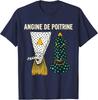 Angine De Poitrine Surreal French Mask Vintage Art T-Shirt
