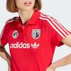 Adidas Originals Trefoil Football Dress With Letter Print And Logo Women Dress Light-Crimson IR9787