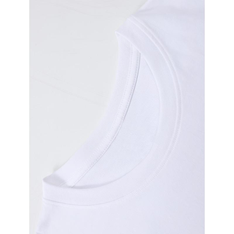 European sizes Men's Summer T-Shirt with Black Dragon Print, Short Sleeve Round Neck Tee for Outdoor and Casual Attire