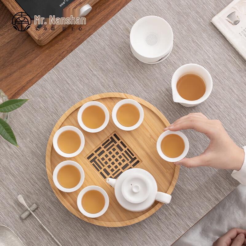 Nanshan Ceramic Kung Fu Tea Set - 9 Piece