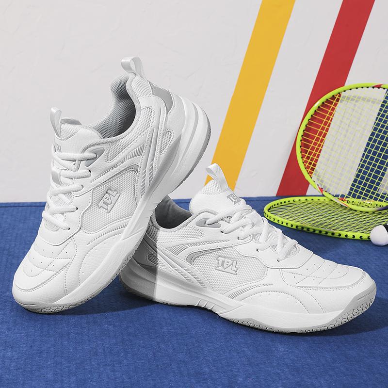 Outdoor Badminton Shoes Men Women Sneakers Breathable Tennis Sport Shoes Table Tennis Training Sneakers Carbon plate Sneakers