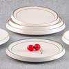 Durable Melamine Round Serving Plate