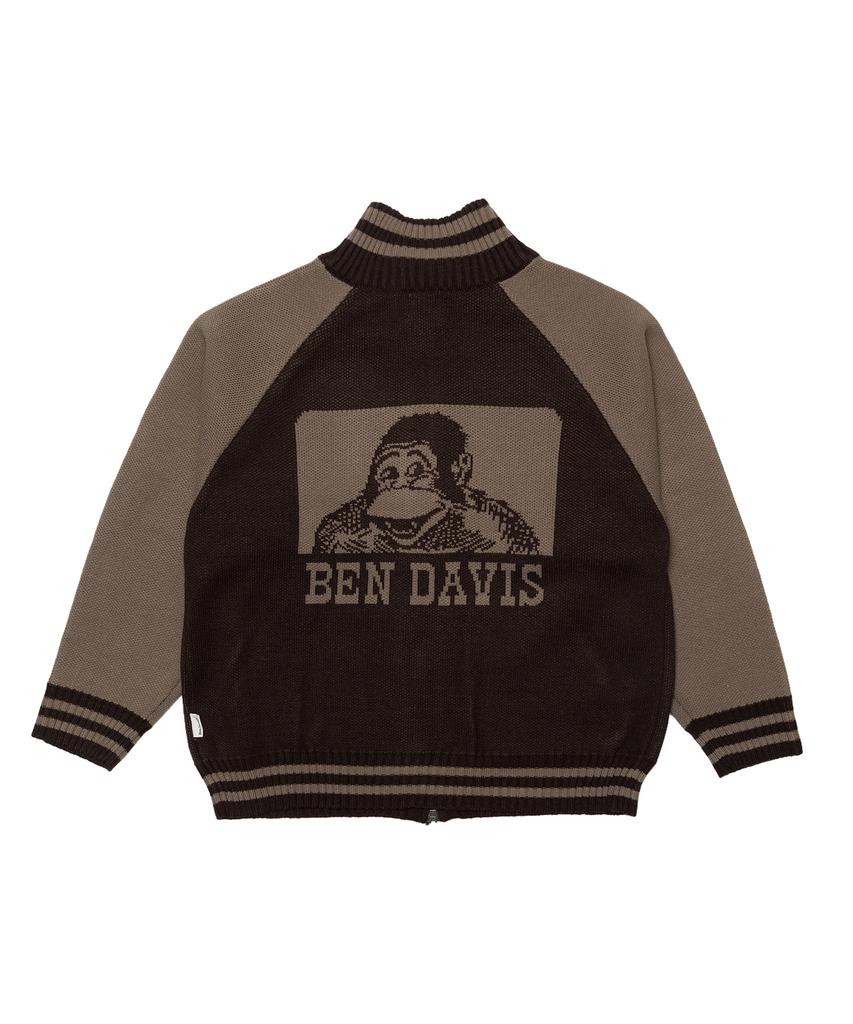 BEN DAVIS Cowichan Sweater Brown X Beige