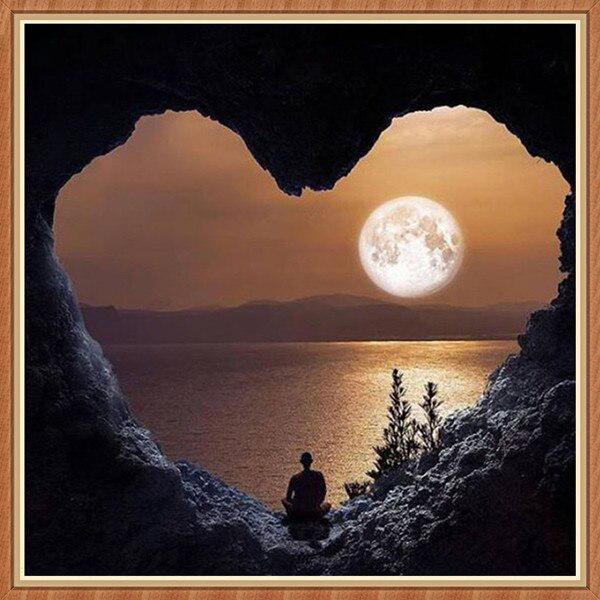 5D DIY Diamond Painting Scenery Series Full Circle Diamond Embroidery Animal Cross Stitch