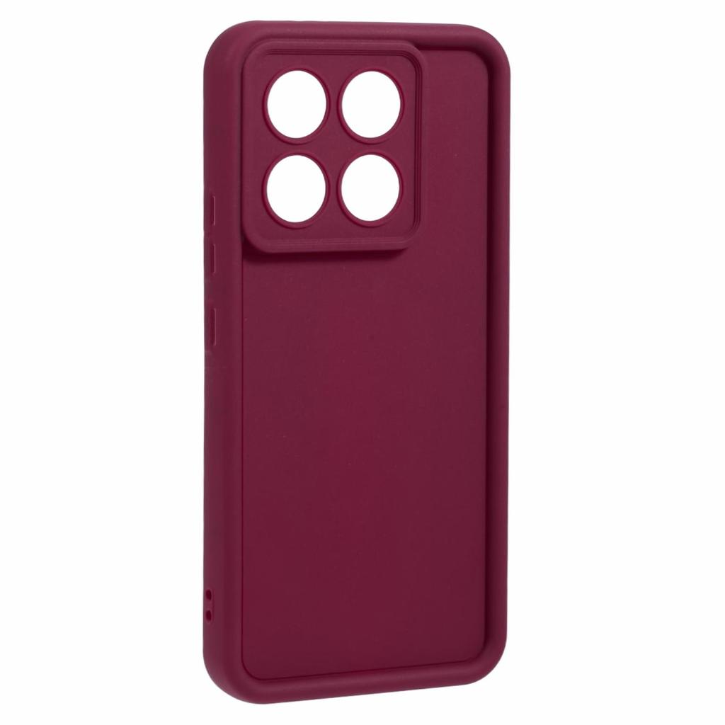 Pro Xiaomi 14T Pouzdro Drážkovaný Design TPU Protiskluzový Kryt Telefonu
