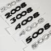 Old 3D ABS Rear Trunk Number Emblem Badge for Peugeot 2008 3008 4008 5008 Car Accessories T2