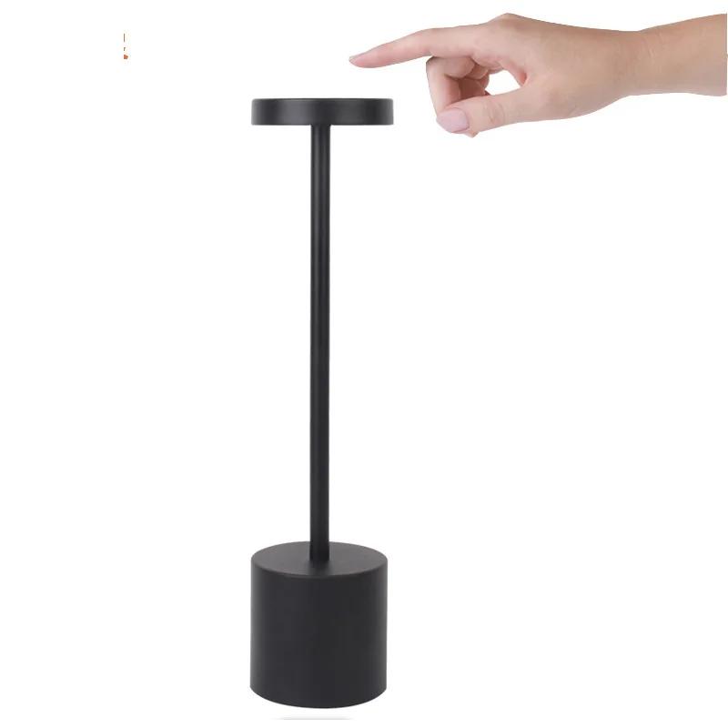 Touch Led Bar Table Light for Bedroom Bedside Coffee Store Restaurant Industrial Deco Lighting Fixture Modern Dimmable Desk Lamp