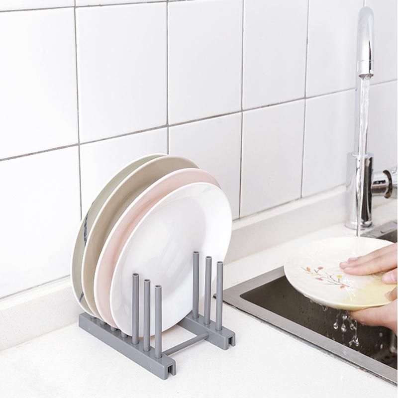 Sink Dish Drying Rack -  Small Dish Rack Over Sinks Drying Tray, Dish Drainer for Kitchen Counter with Cutlery Holder