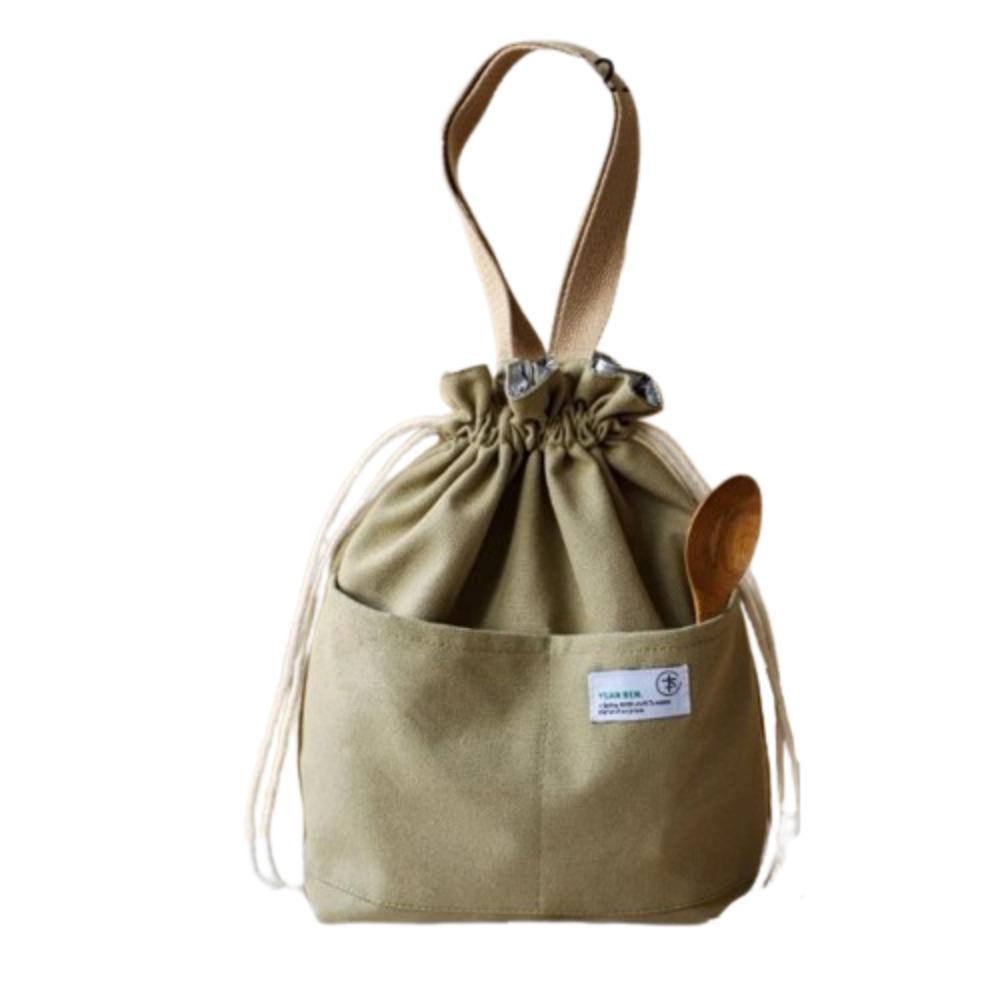 

Aluminum Foil Liner Lunch Box Insulation Bag Thickened Rice Box Storage Pouch for Daily Use