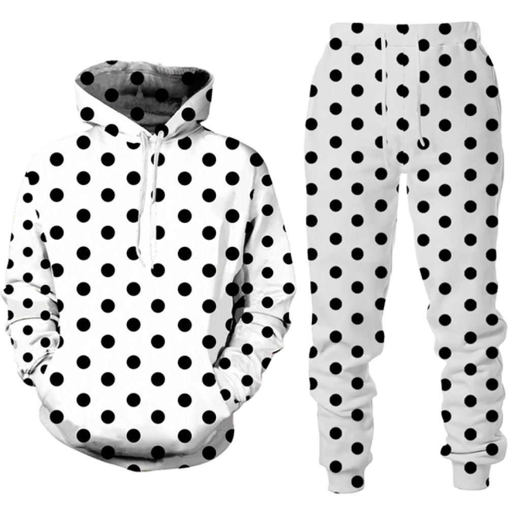 Spring Autumn Baroque Style Printing Hoodies/Pants/Tracksuit Men's Women Two Piece Suit Harajuku Oversized Men Sweatshirt Sets