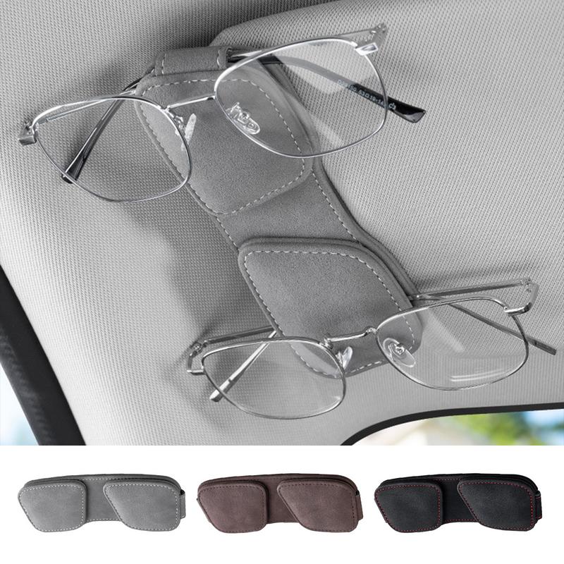 Porte-lunettes de soleil et clip pour carte de ticket, clip stable pour lunettes, clip de suspension multifonctionnel pour lunettes, accessoires pour visière, pratique pour