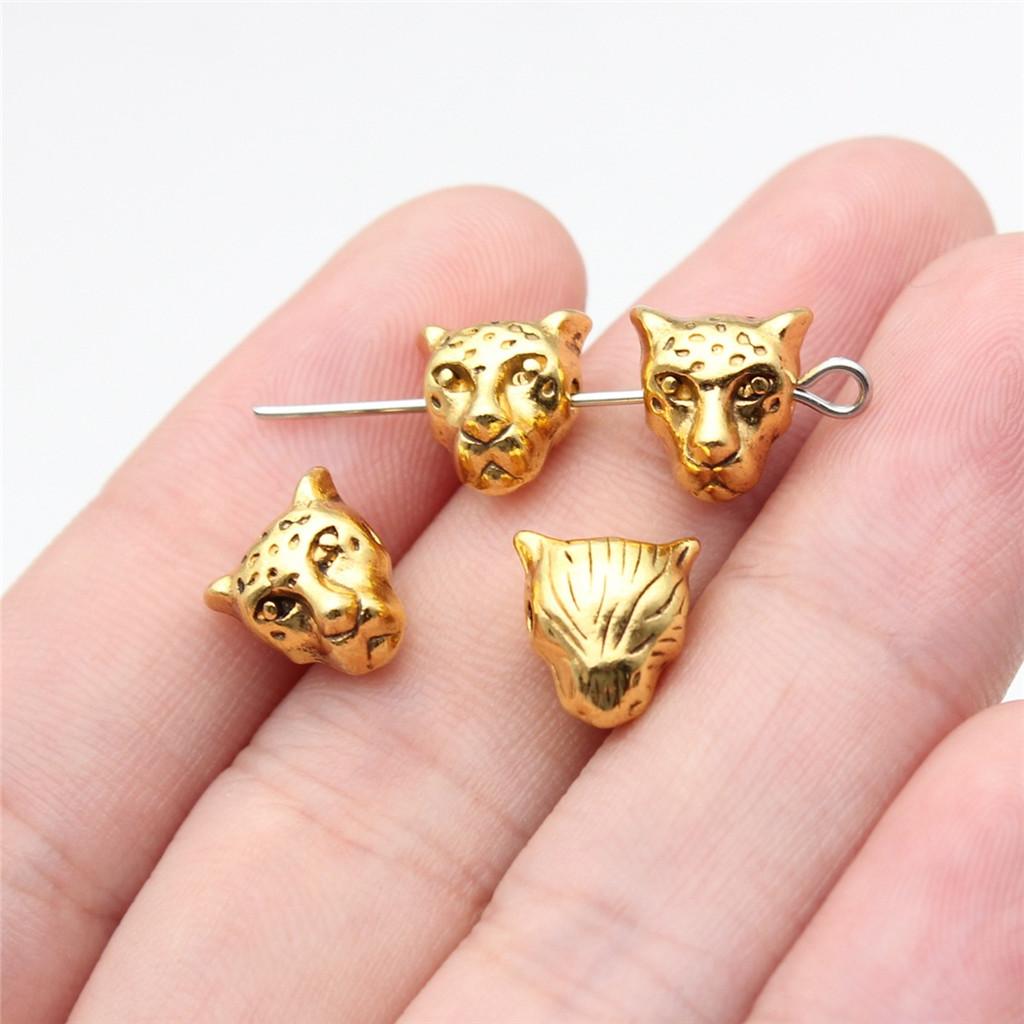 Аксессуары Детали Животное Маленькие Бусины-Разделители с Отверстиями Детские Ювелирные Материалы QB002 A60-10pcs-10x9.3x7mm