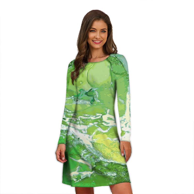 💰Kjøp Autumn women's longsleeved round neck European and American