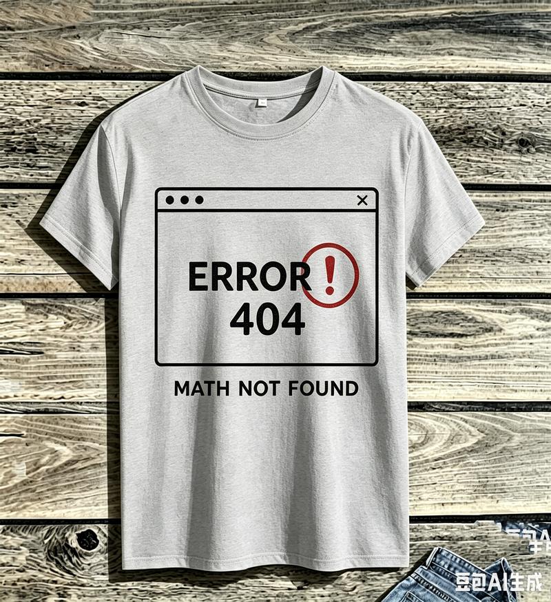 Funny Math Error 404 T Shirt Math Not Found Teacher Student Minimalist Warning Graphic Unisex Short Sleeve Casual Tee