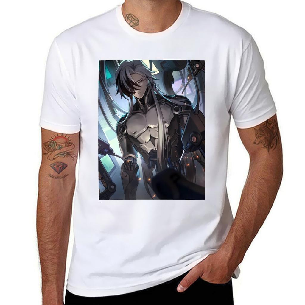 Boothill Honkai Star Rail TShirt Gym Wear Breathable Short Sleeve Tee