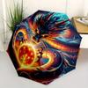 1pc Dragon Heart Automatic Opening and Closing Umbrella - Small Umbrella Suitable for Various Occasions N036