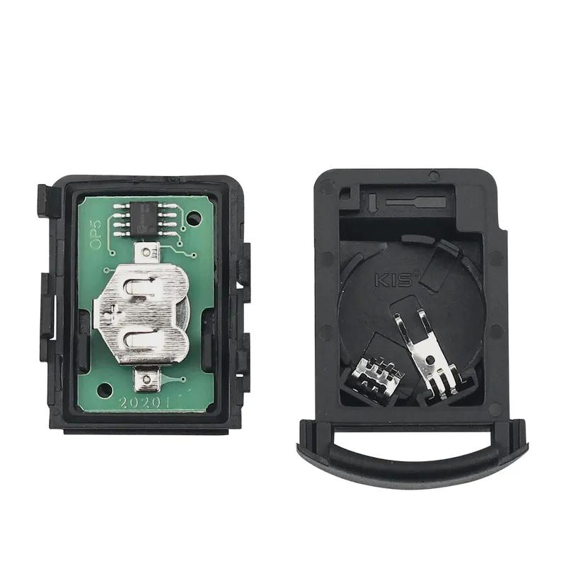 KEYYOU With Cutting Service No Chip Remote Key 433Mhz For Opel Vauxhall Corsa C Combo TIGRA B MERIVA 2001-2004 5WK48668 Car Key