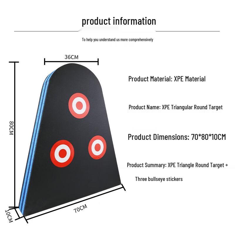 WEZHOXPE High-Density Portable Archery Target