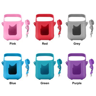 Silicone Protective Case with Easy To Carry Handle Soft Anti-Slip Protective Sleeve for Toniebox 2/Toniebox 1 Audio Player