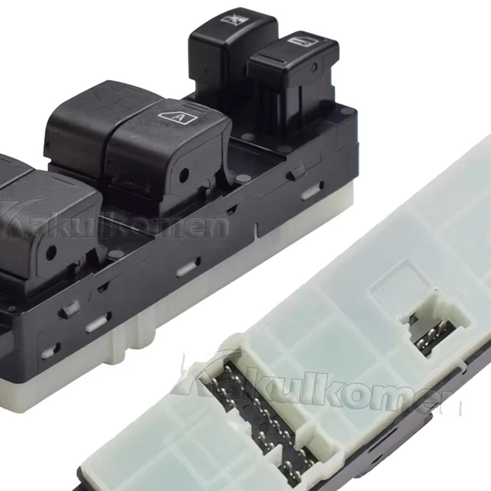 For Nissan Navara D40 Qashqai Pathfinder 2005-2016 Car Front Right Master Electric Power Window Switch Button 25401-JD00A