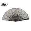 Decorative Fan Vintage Folding Carved Plastic Ribs Hand Held Portable Performance Summer Cooling Wedding Dance Party Props