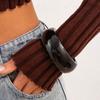 Übertriebene Große Acryl-Armreifen Vintage Geometrische Charm-Armbänder Schmuck Geschenk