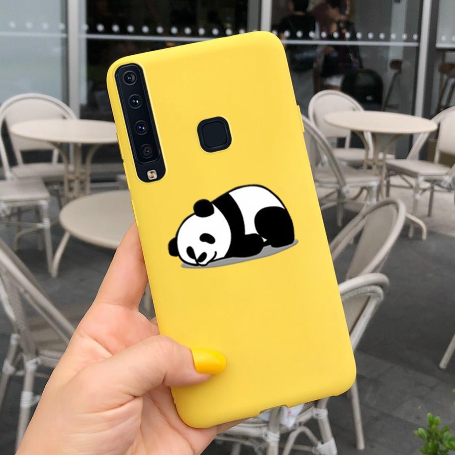 Für Samsung Galaxy A9 2018 A9s Hülle Mode Leopard Blume Handyhülle Für Samsung A9 2018 SM-A920F/DS Weiches Silikon Funda Coque