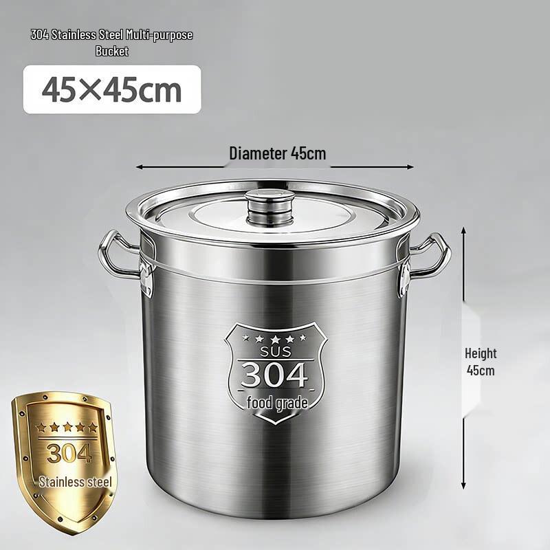

JPHZNB Extra Thick Stainless Steel Multi-Purpose Pot with Lid